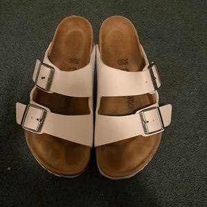 White Birkenstocks